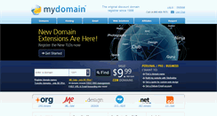 Desktop Screenshot of domainnamebidder.com
